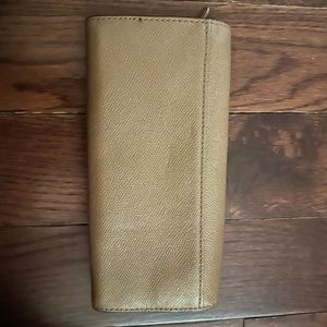 Brown coach wallet